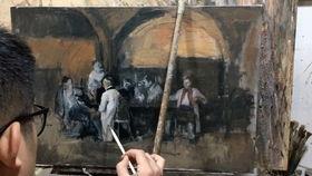 怎么教成人油画视频教学,成人油画教学视频教程概述