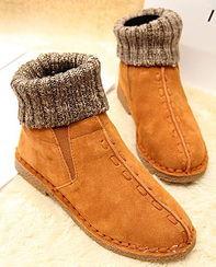 成人棉靴编织视频教学